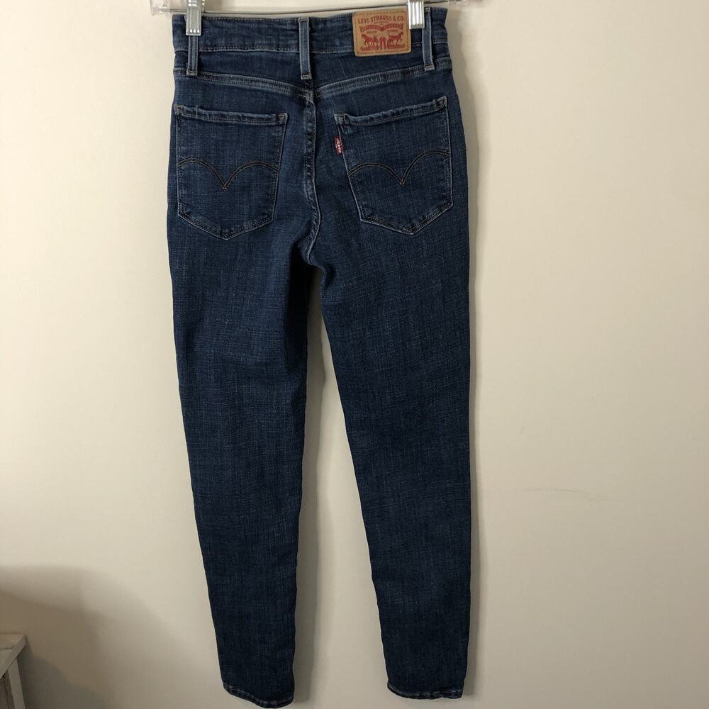 Levi's Women's 721 High Rise Skinny Ankle Jeans Size 25 - Picture 8 of 10